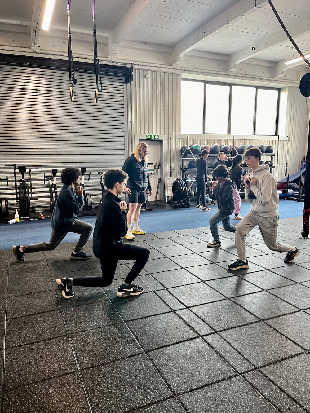 Raising the bar: London school brings in weightlifting and callisthenics for sixth formers